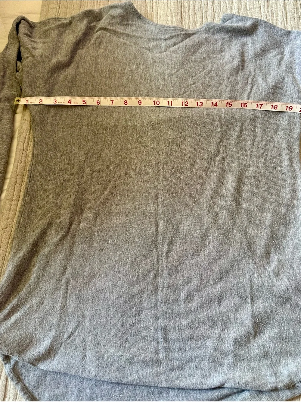 Michael Kors Light Gray Boatneck Sweater